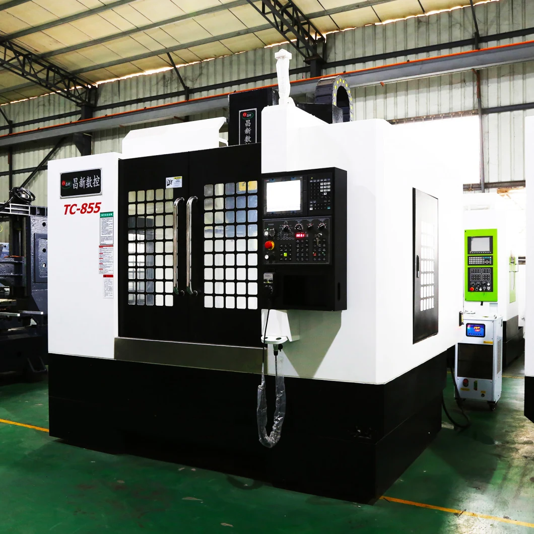 CNC Vertical Milling Machine Center Tc-855 with Fanuc Control