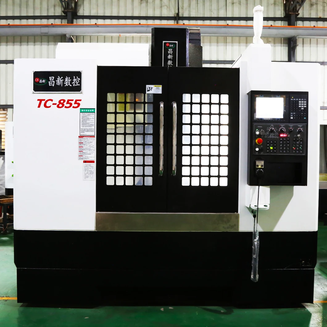 CNC Vertical Milling Machine Center Tc-855 with Fanuc Control