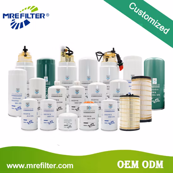 Prix ​​d'usine direct Auto pièces de voiture OEM Air/huile/carburant/élément filtre pour Isuzu/Toyota/John Deere/Perkins/Hyundai/Benz moteur de camion