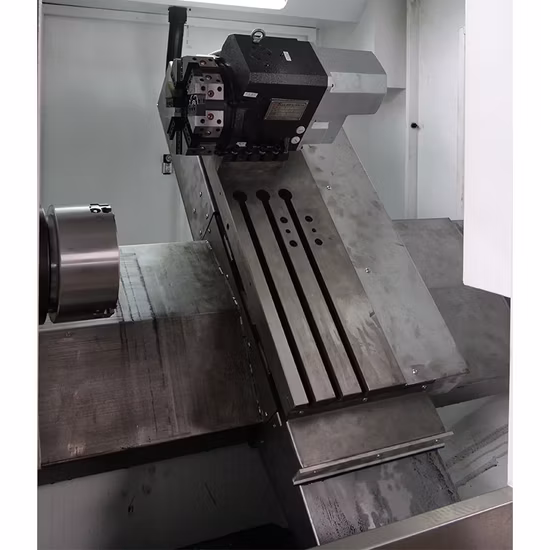 Tour CNC à banc incliné CK35L avec contrôleur CNC GSK/Siemens/Fanuc